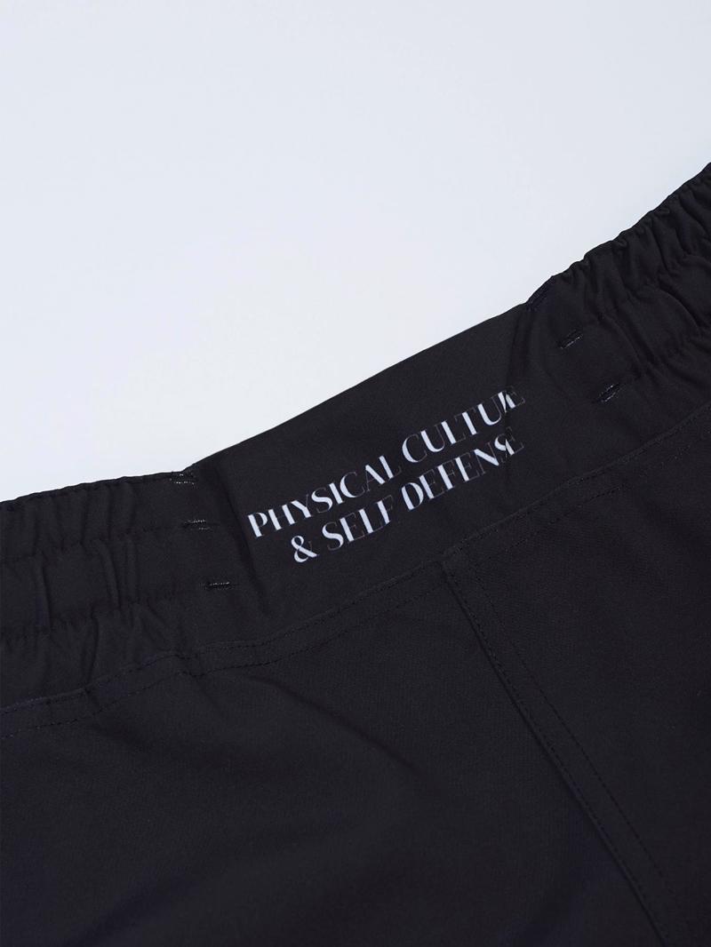 MANTO wildcat FIGHT SHORTS-black